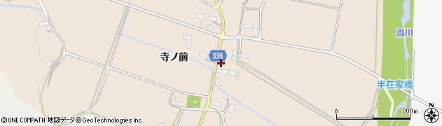 福島県喜多方市熱塩加納町宮川（寺ノ前）周辺の地図