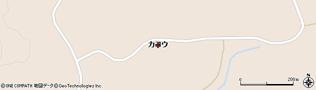 福島県飯舘村（相馬郡）草野（カヨウ）周辺の地図