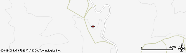 福島県西会津町（耶麻郡）奥川大字高陽根（與左エ門田）周辺の地図