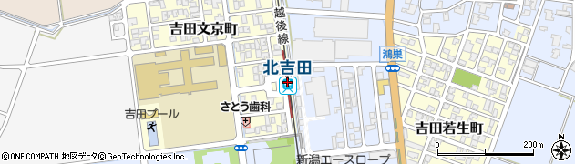 新潟県燕市周辺の地図