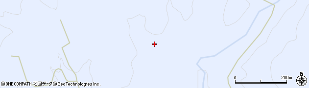 福島県西会津町（耶麻郡）奥川大字飯沢（大坪）周辺の地図