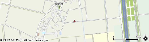 新潟県燕市舘野周辺の地図