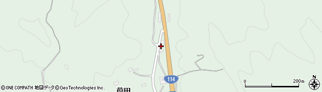 福島県福島市立子山甚念坊周辺の地図