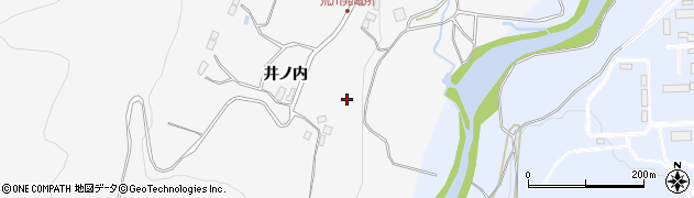 福島県福島市佐原堀田周辺の地図