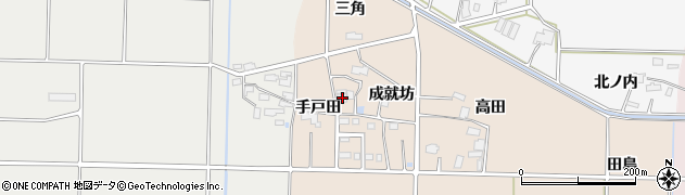 福島県南相馬市鹿島区北右田手戸田24周辺の地図