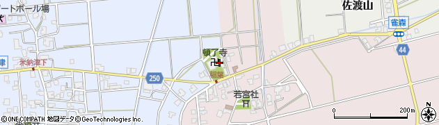 頓了寺周辺の地図