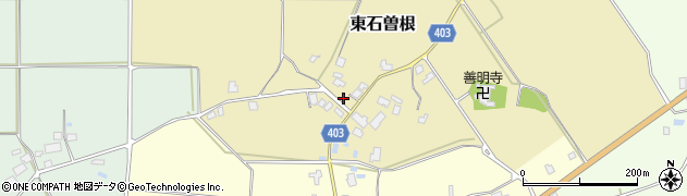 新潟県五泉市東石曽根2377周辺の地図