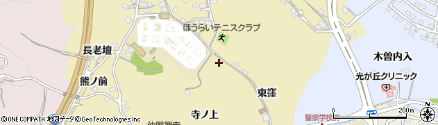 福島県福島市清水町東窪22周辺の地図