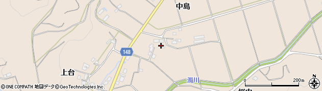 福島県福島市小田光屋周辺の地図