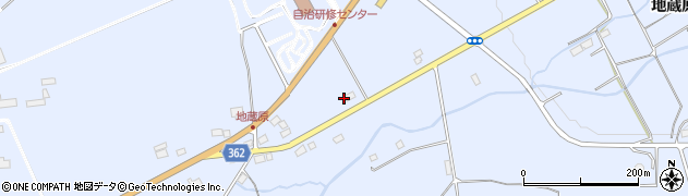 福島県福島市荒井（地蔵原庚）周辺の地図