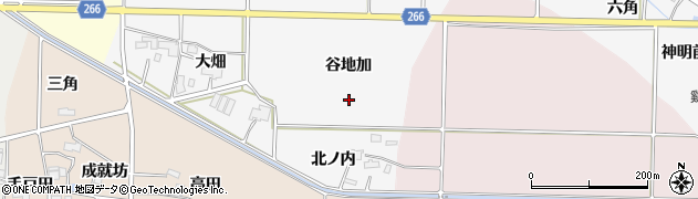 福島県南相馬市鹿島区北海老（谷地加）周辺の地図