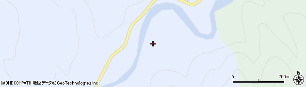 福島県西会津町（耶麻郡）奥川大字飯沢（向赤番）周辺の地図