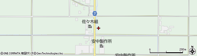 新潟県五泉市本田屋周辺の地図