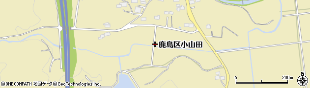 福島県南相馬市鹿島区小山田（柿ノ内）周辺の地図