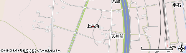 福島県福島市平石（上六角）周辺の地図