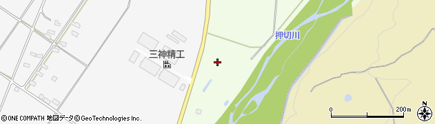 福島県喜多方市熱塩加納町山田大明神前甲周辺の地図