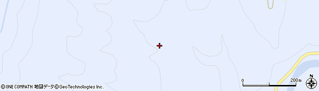 福島県西会津町（耶麻郡）奥川大字飯沢（深沢）周辺の地図