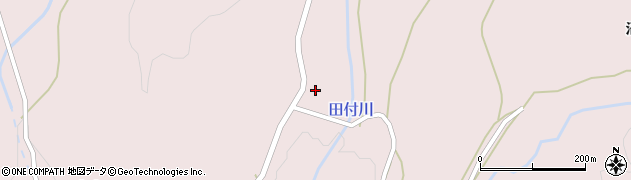 福島県喜多方市岩月町入田付（長下）周辺の地図