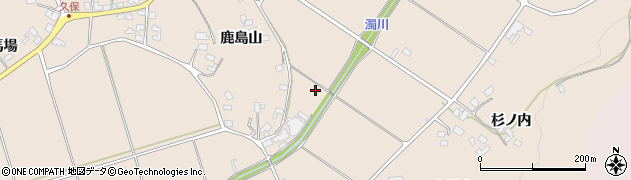 福島県福島市小田（日請内前）周辺の地図
