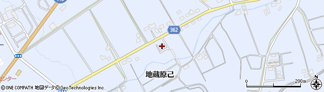 福島県福島市荒井（地蔵原己）周辺の地図