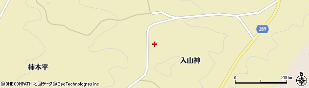 福島県伊達市月舘町糠田（入山神）周辺の地図