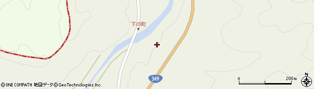 福島県伊達郡川俣町小島南平周辺の地図