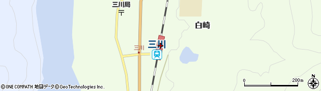 三川駅周辺の地図