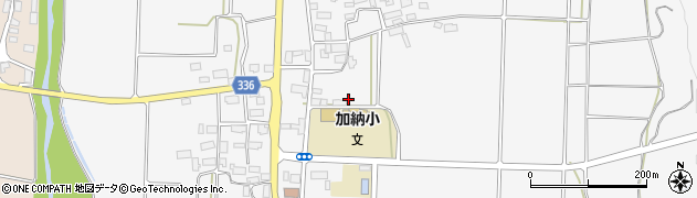 福島県喜多方市熱塩加納町加納西土合周辺の地図