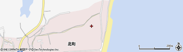福島県南相馬市鹿島区南海老（北原）周辺の地図