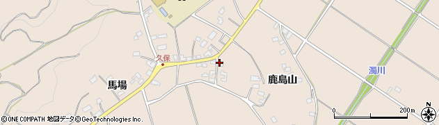 福島県福島市小田（明内）周辺の地図