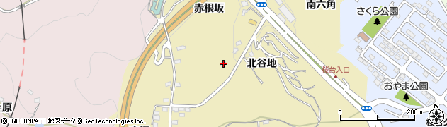 福島県福島市清水町北谷地35周辺の地図