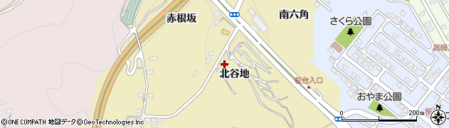 福島県福島市清水町北谷地31周辺の地図