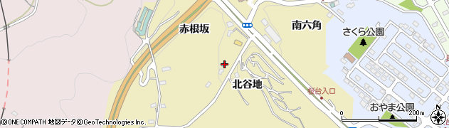 福島県福島市清水町北谷地33周辺の地図