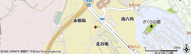 福島県福島市清水町北谷地16周辺の地図