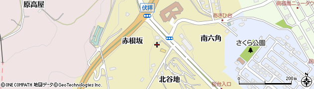 福島県福島市清水町北谷地48周辺の地図