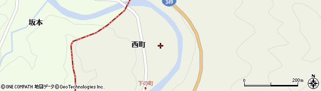 福島県川俣町（伊達郡）小島（東町）周辺の地図