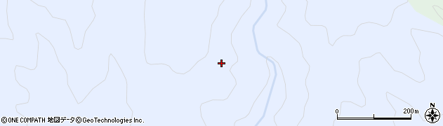 福島県西会津町（耶麻郡）奥川大字飯沢（所窪）周辺の地図