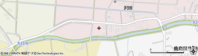 福島県南相馬市鹿島区岡和田（柿ノ内）周辺の地図