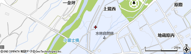 福島県福島市荒井上鷺西周辺の地図