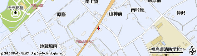 福島県福島市荒井（山神前）周辺の地図