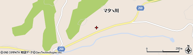 福島県相馬郡飯舘村草野マタゝ川14周辺の地図