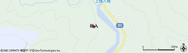 福島県西会津町（耶麻郡）奥川大字飯根（極入）周辺の地図