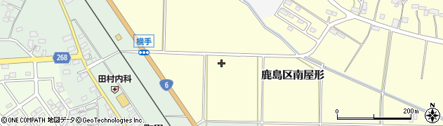 福島県南相馬市鹿島区南屋形（関ノ内）周辺の地図