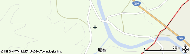 福島県伊達市月舘町下手渡（坂本）周辺の地図