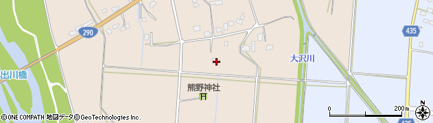 新潟県五泉市中川新3603周辺の地図