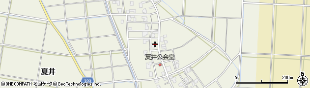 夏井公園周辺の地図