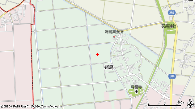 〒950-1347 新潟県新潟市西蒲区姥島の地図