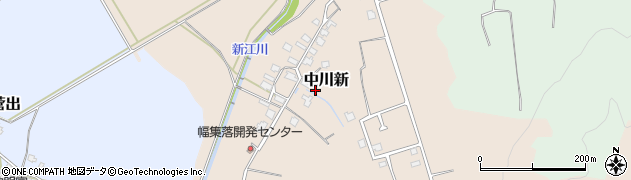 新潟県五泉市中川新1353周辺の地図