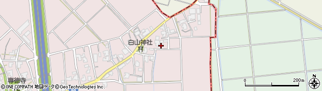 新潟県燕市長所（甲）周辺の地図