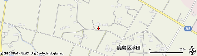 福島県南相馬市鹿島区浮田53周辺の地図